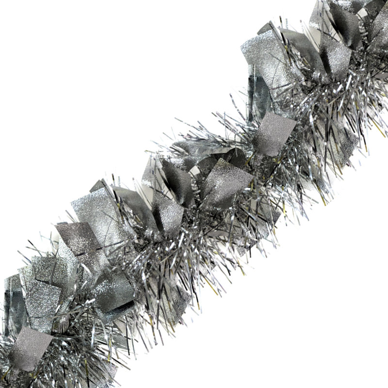 108'' Tinsel, Silver