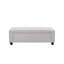 Banc avec repose-pieds 48,4 po avec rangement-496020950