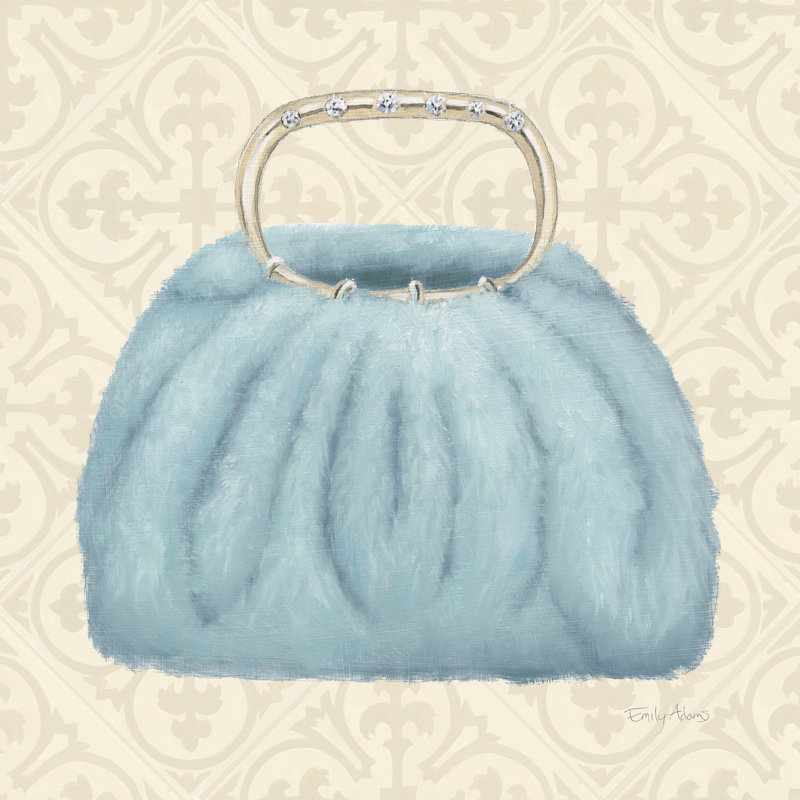 Must Have Fashion III by Emily Adams - Wrapped Canvas Painting, 30cm H x 30cm W x 3.8cm D