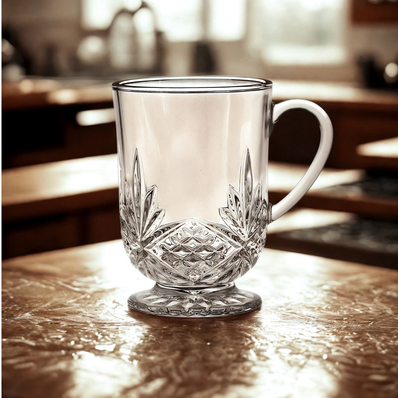 Dublin Crystal Footed Coffee Mug