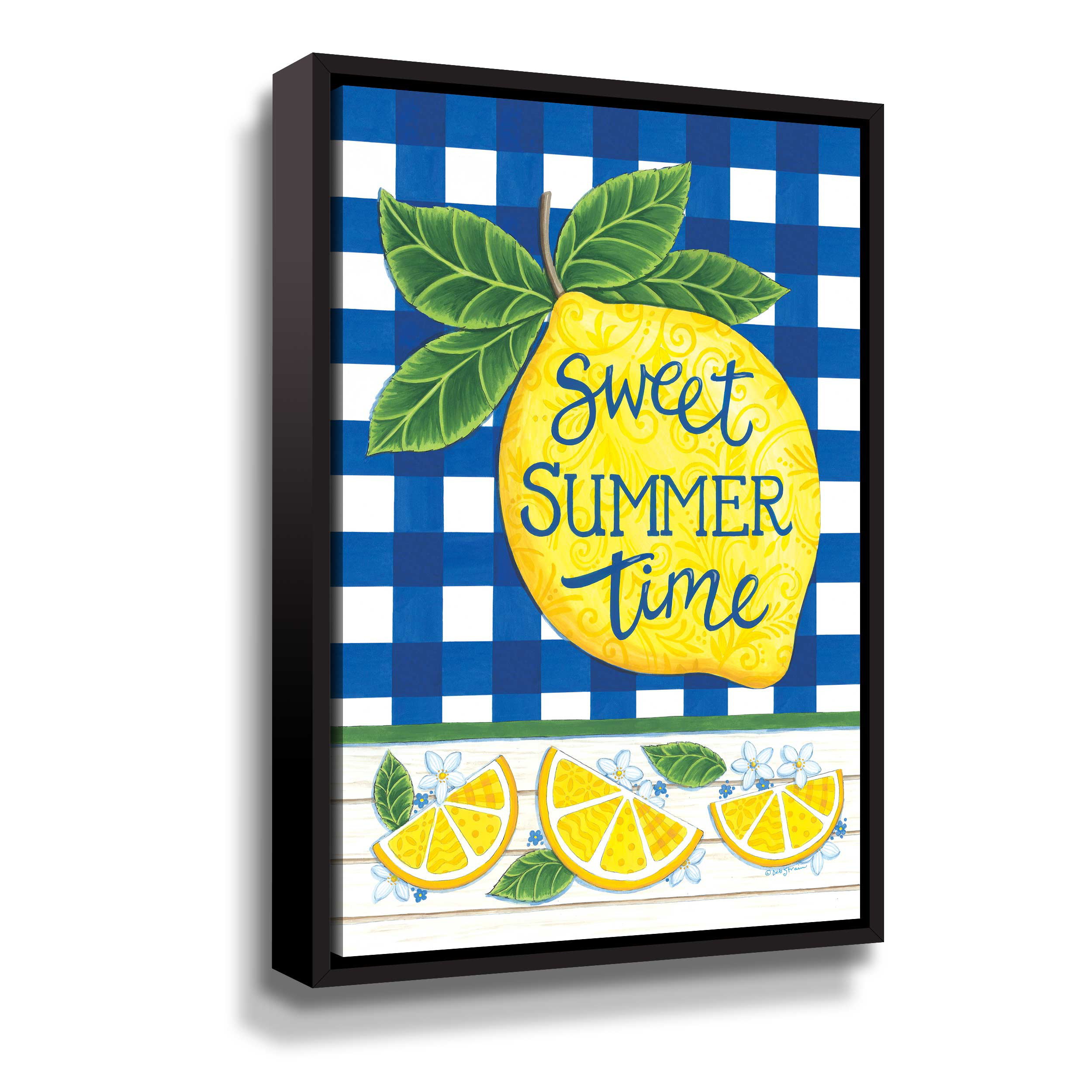 August Grove® Sweet Summertime - Graphic Art on Canvas | Wayfair