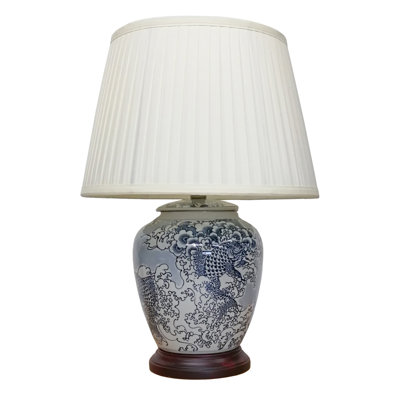 Dequann Porcelain Table Lamp