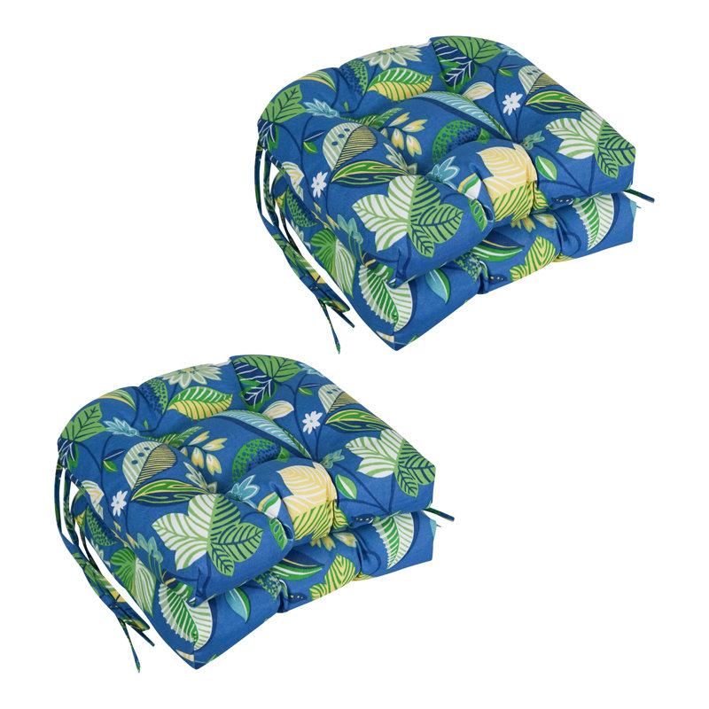 Outdoor 3.5'' Seat Cushion, Skyworks Caribbean