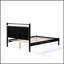 Base de lit en bois avec tête de lit moelleuse, durable et élégante pour un confort et un soutien ultimes