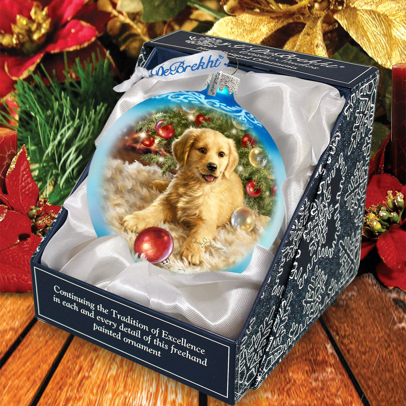 Ornement boule de Noël Holiday Splendor