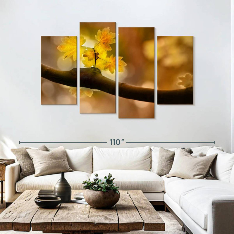 Harnek In Autumn I, 54" H x 84" W