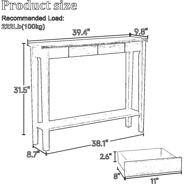 Dimensions du produit