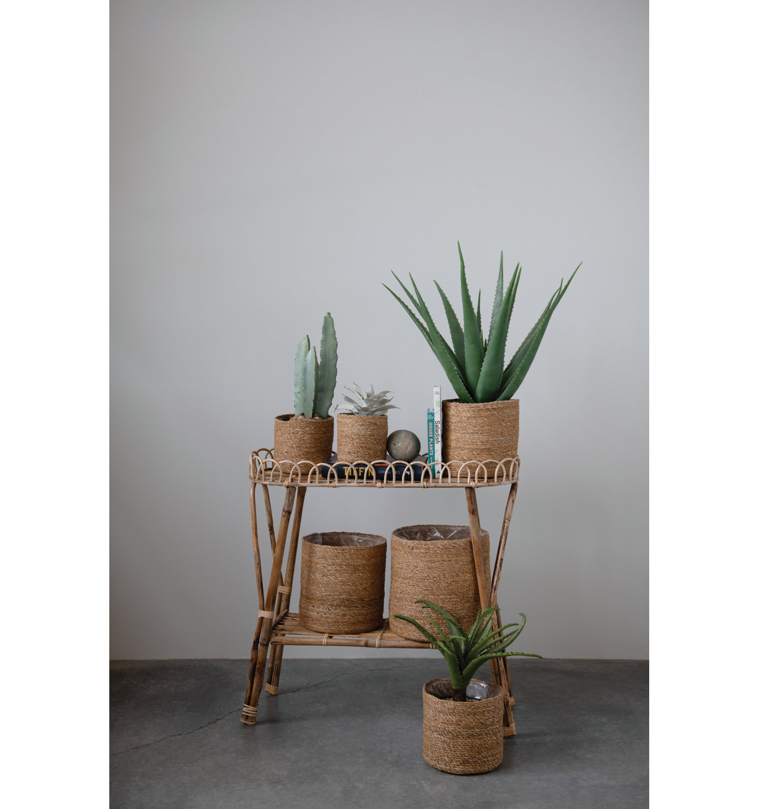 Handwoven Seagrass Storage Bin