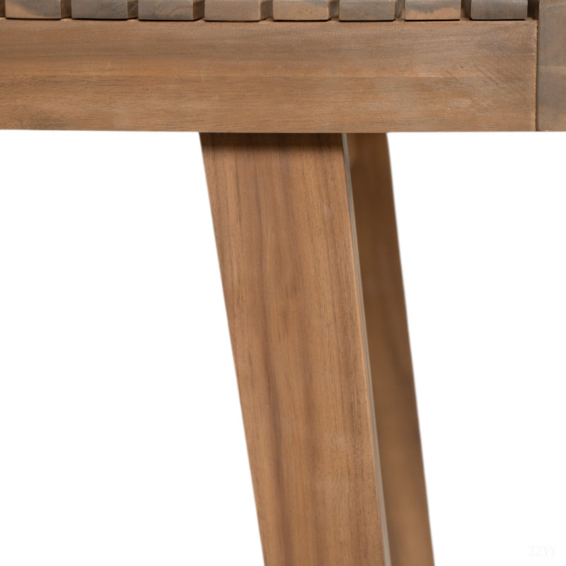 Outdoor Acacia Wood Outdoor Dining Table, Brown