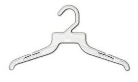 Plastic Standard Hanger for Dress/Shirt/Sweater (Set of 100) Only Hangers Inc.