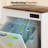 Tilt Out Trash Can Cabinet with Ozone Deodorizing for Kitchen,  10 Gal Free Standing Hideaway Trash Holder, White