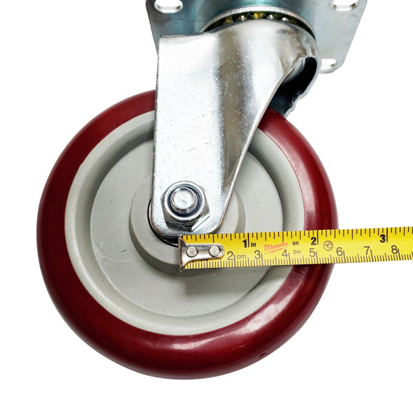 Set of 4: Appliance Casters 250 lbs Capacity per Caster