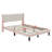 Queen Size Upholstered Platform Bed With Support Legs-1767500402