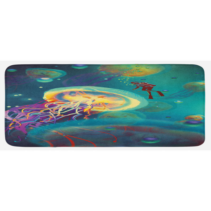 Tapis de cuisine imaginaire