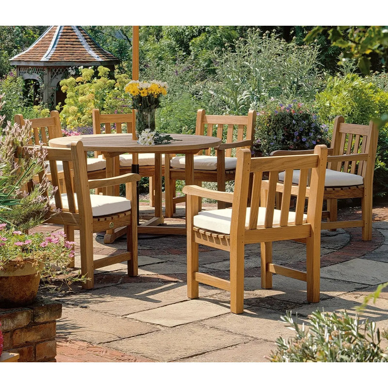 Outdoor Teak Dining Armchair
