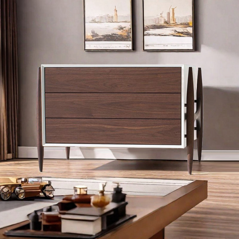 Modern simple drawer storage decorative cabinet