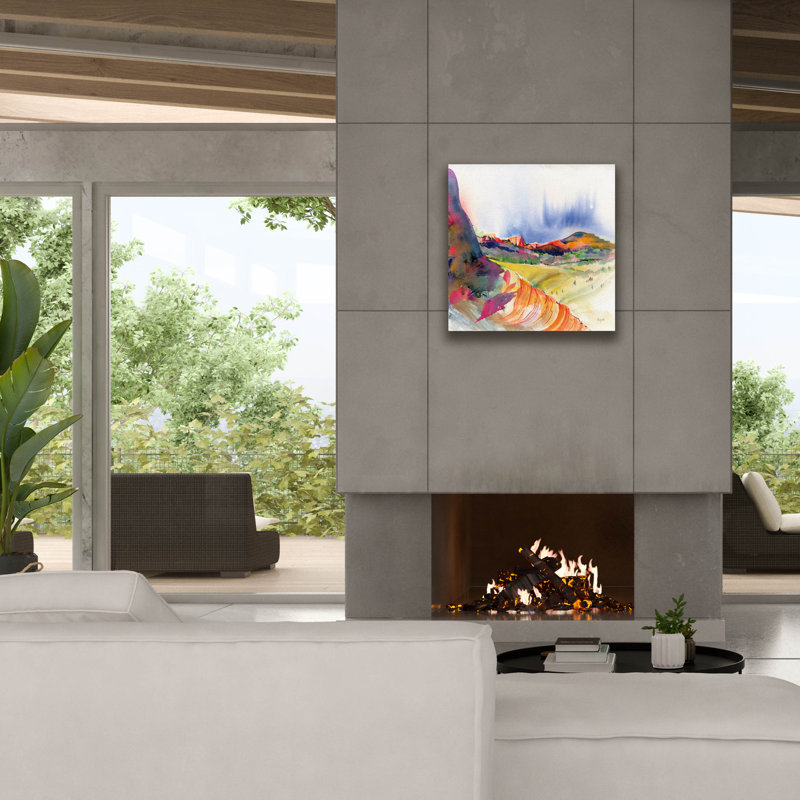 Art mural sur toile Epic Graffiti, H 26 po x l 26 po x P 1,5 po