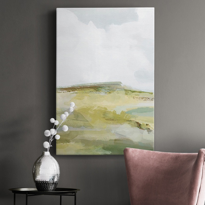 Impression sur toile «Inlet Impression I», H 48 po x l 32 po x P 1 po, Sans cadre
