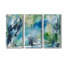 Rain in the Country - 3 pièces, peinture sur toile tendue-1634678455