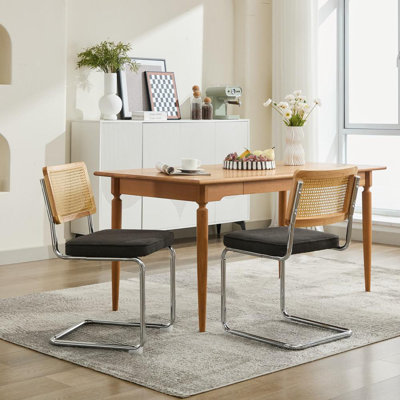 2 Piece Dining Chair (Black)