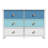 Bustillo 46.1'' W kids 6 -Drawer Dresser-446833941