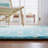 Dip Dye Hand Tufted Wool Geometric Rug-16766581