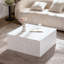 Table basse carrée moderne sans combinaison