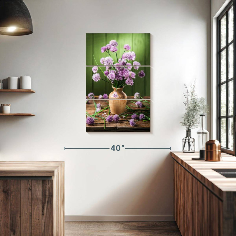 Harnek Blossoming Chives, H 38 po x l 24 po