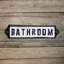 Cast Iron Bathroom Door Sign-1573712568-1573712570