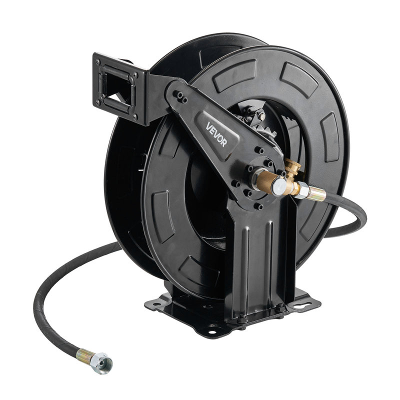 Steel Wall Hose Reel, 15.2m