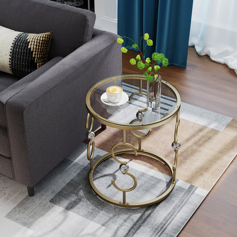 Side Table with Storage
