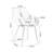 Modern Accent Arm Chair Set of 2-476688411