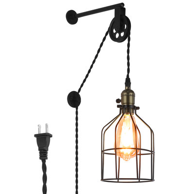 Lampe murale à cage Avadna