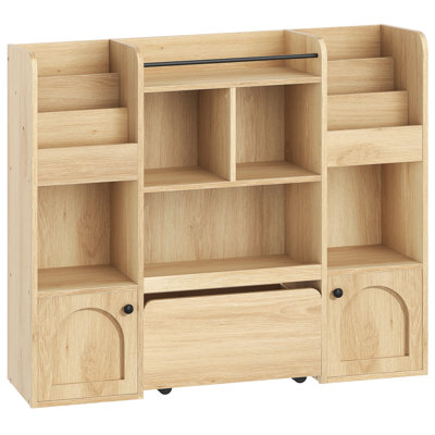 3 Tier Kids Bookshelf Toy Storage