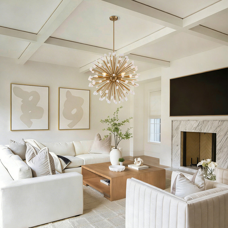  Sputnik 6 - Light Dimmable Sphere Chandelier