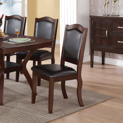 Dining Table w Shelve And 6x Side Chairs Solidwood 7pc Set Dining Room Furniture