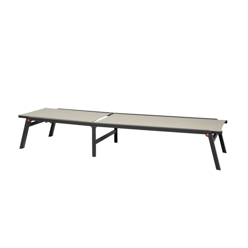 Méridienne pliable 2 pièces