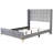 Mikaela Upholstered Wingback Bed-238194763-238194760