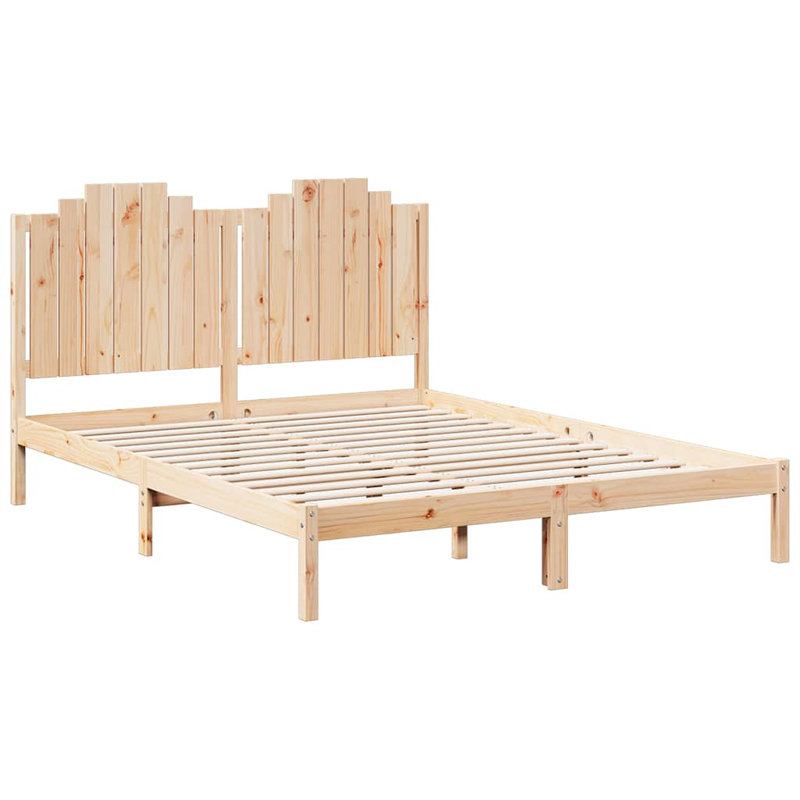 Solid Wood Bed