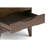 Harper 22"W Solid Wood Mid-Century Modern End Table with 2 Drawers-1250468222