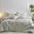 Ensemble de housse de couette rayée 100% coton délavé-105229477-105229476