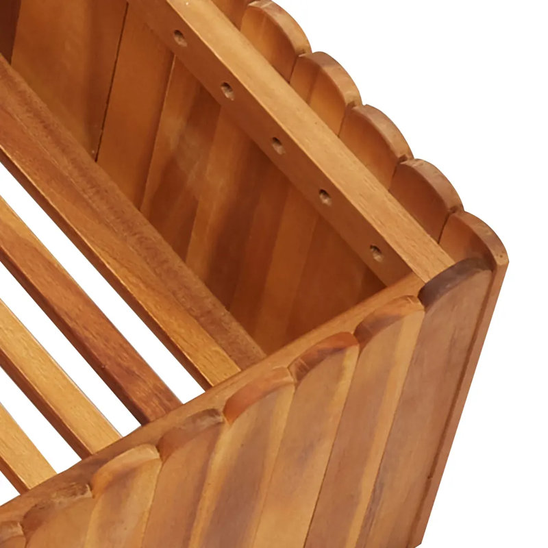 Gelman Wood Planter Box, 25cm H x 100cm W x 100cm D
