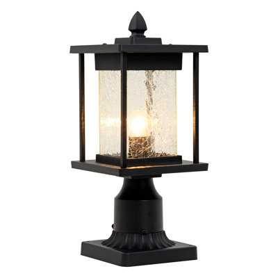 Luminaire extérieur en verre 15 po