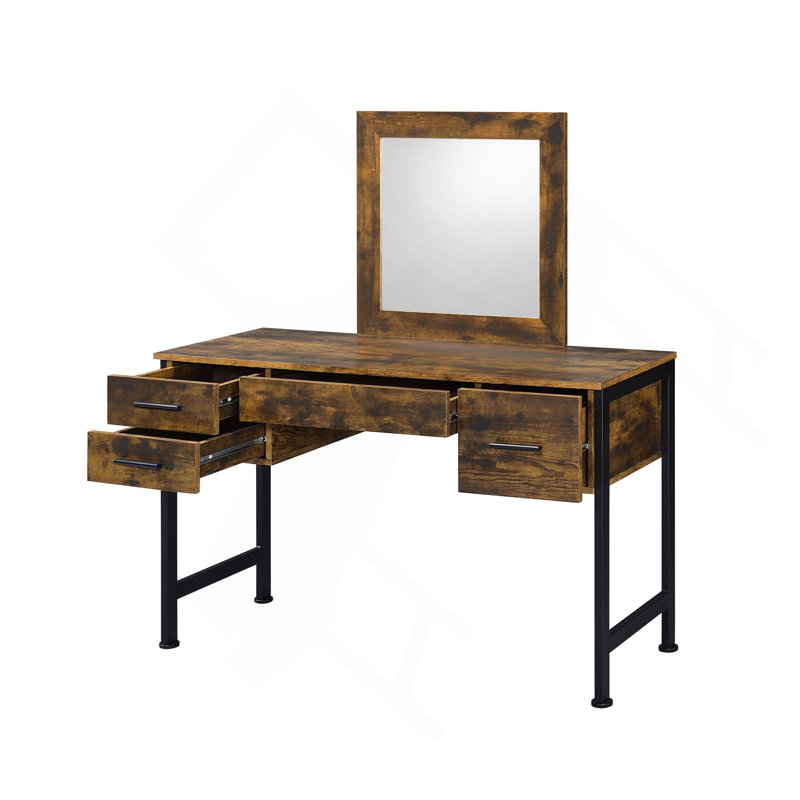 Ensemble de meuble-lavabo 4 tiroirs avec miroir