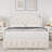 Artevious Upholstered Metal Canopy Storage Bed-234378579-234378576