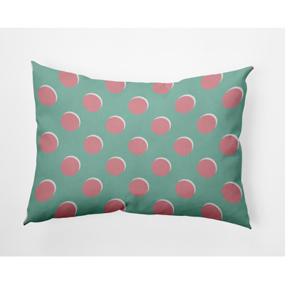 Geometric Outdoor Reversible Throw Pillow