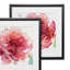 « bold rosé », ensemble de 2 reproductions encadrées-27610084