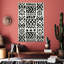Abstrait géométrique africain sur toile-1148825270