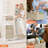 3in1 Rolling Storage Cart With Wheels, Removable Diaper Caddy, Detachable Dividers