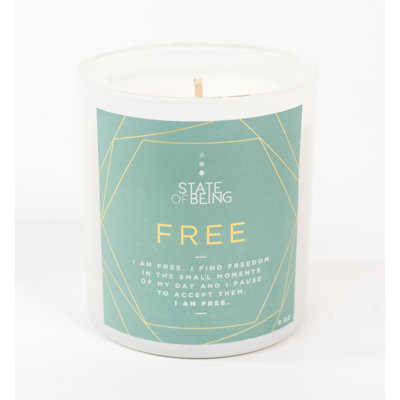 Bougie en pot Free Affirmation
